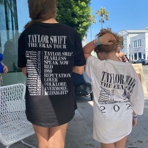 Taylor swift eras tour t shirt